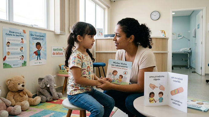 Exames infantis: como preparar a criança para a coleta?